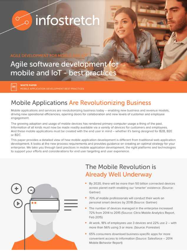 Infostretch | Agile Software Development for Mobile and IoT: Best ...